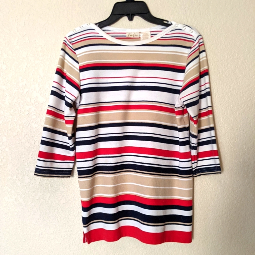 Bobbie Brooks Multicolored Long Sleeved Pullover Top sz. S